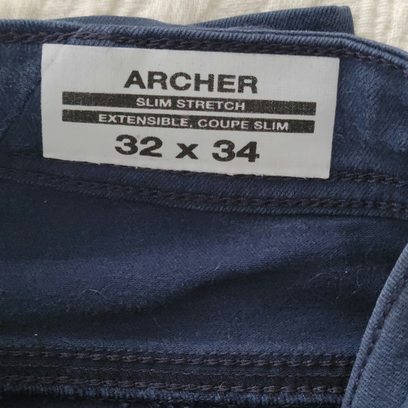 Buffalo David Bitton Jeans Mens Archer Cotton Slim 32x34 slate blue - Picture 6 of 6